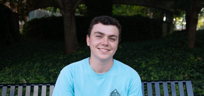 Public Relations and Advertising major Griffin Gallagher is featured in this PROFspective