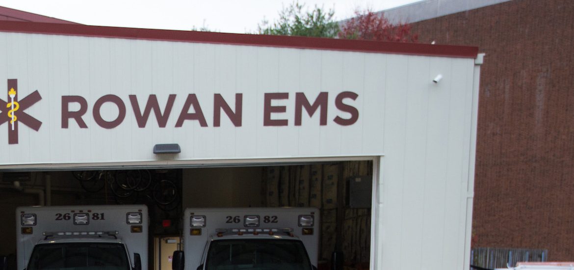 Exterior shot of Rowan EMS headquarters.